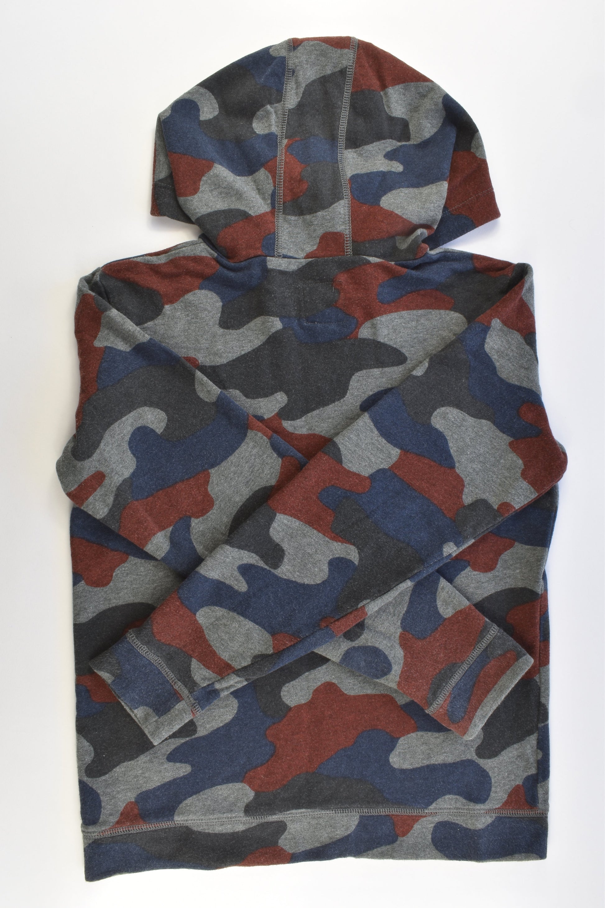 Country Road Size 12 Camouflage Hooded Jumper