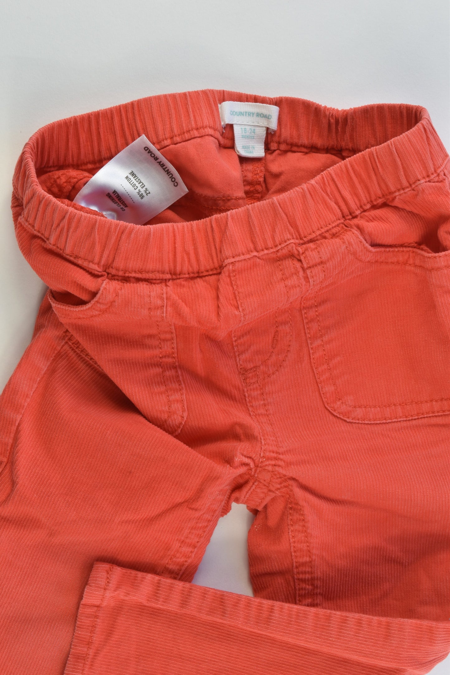 Country Road Size 18-24 months (1-2) Stretchy Cord Pants