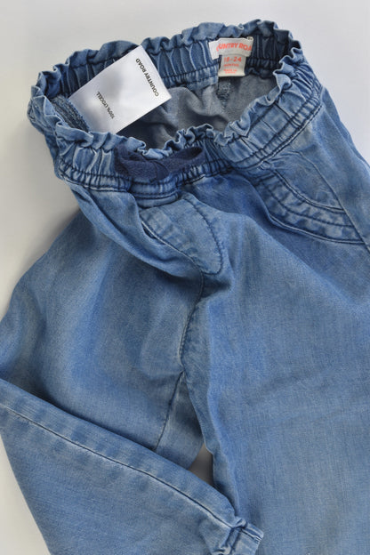 Country Road Size 18-24 months (2) Lightweight Denim Pants