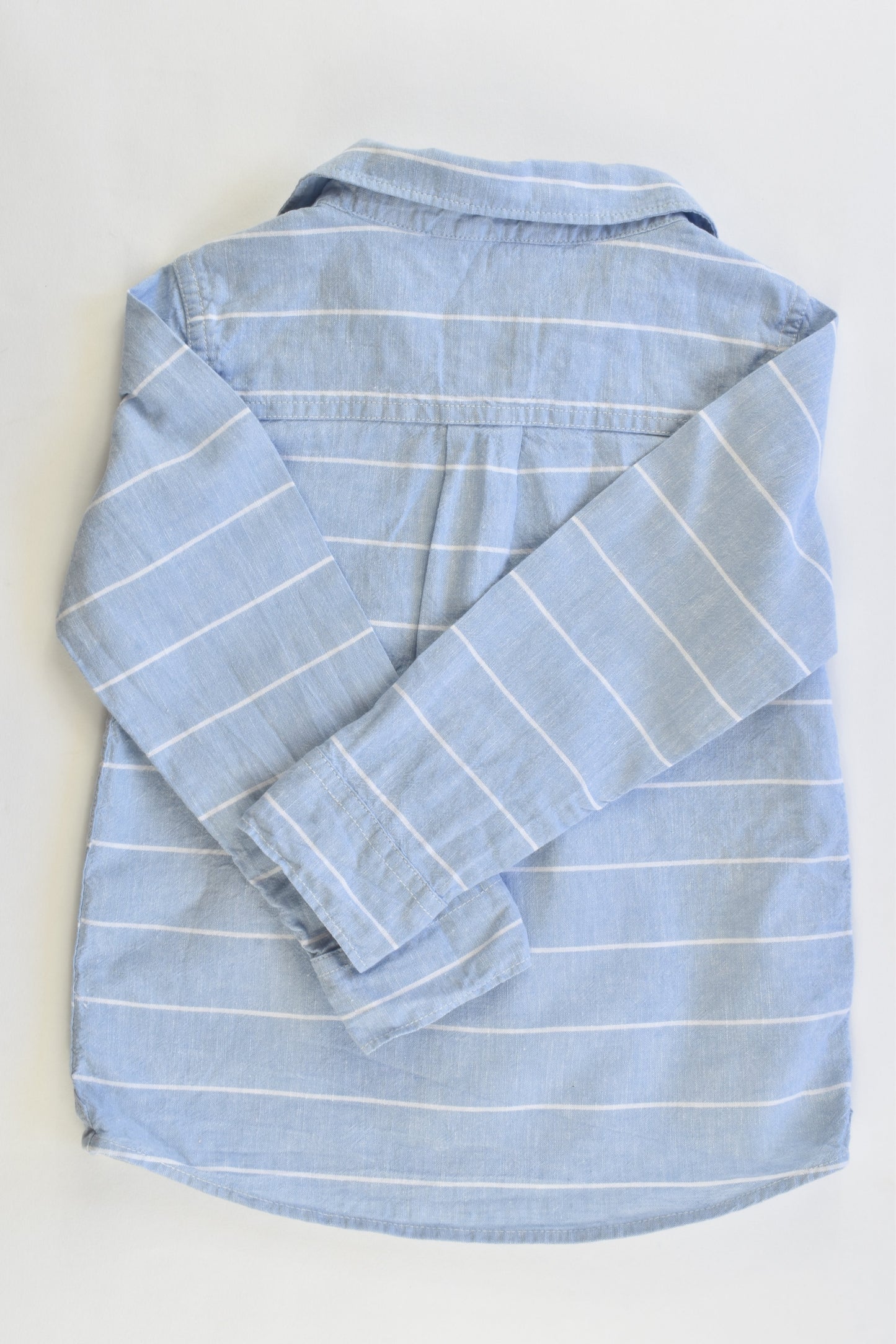 Country Road Size 18-24 months Linen/Cotton Collared Shirt