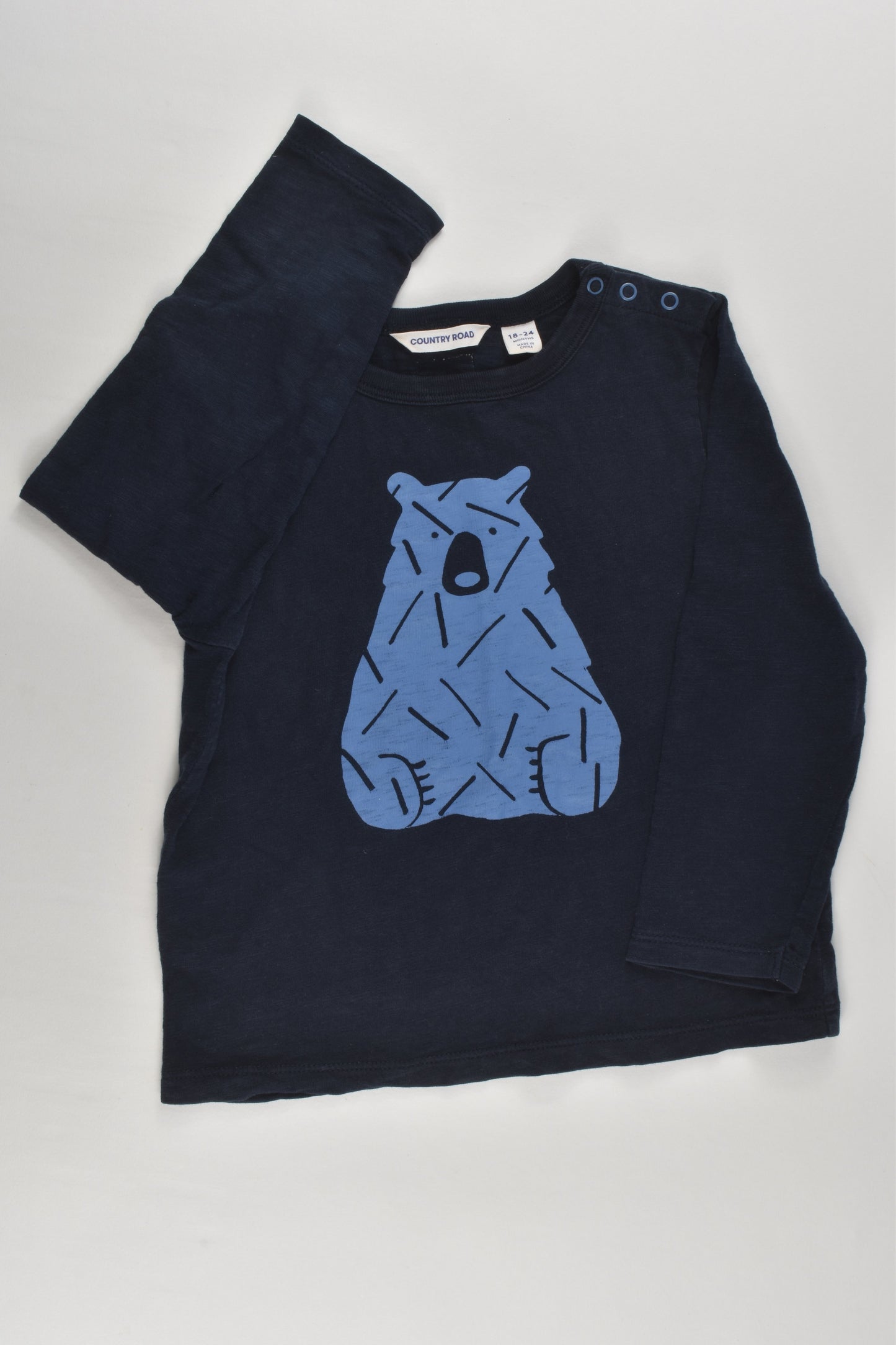Country Road Size 2 (18-24 months) Bear Top