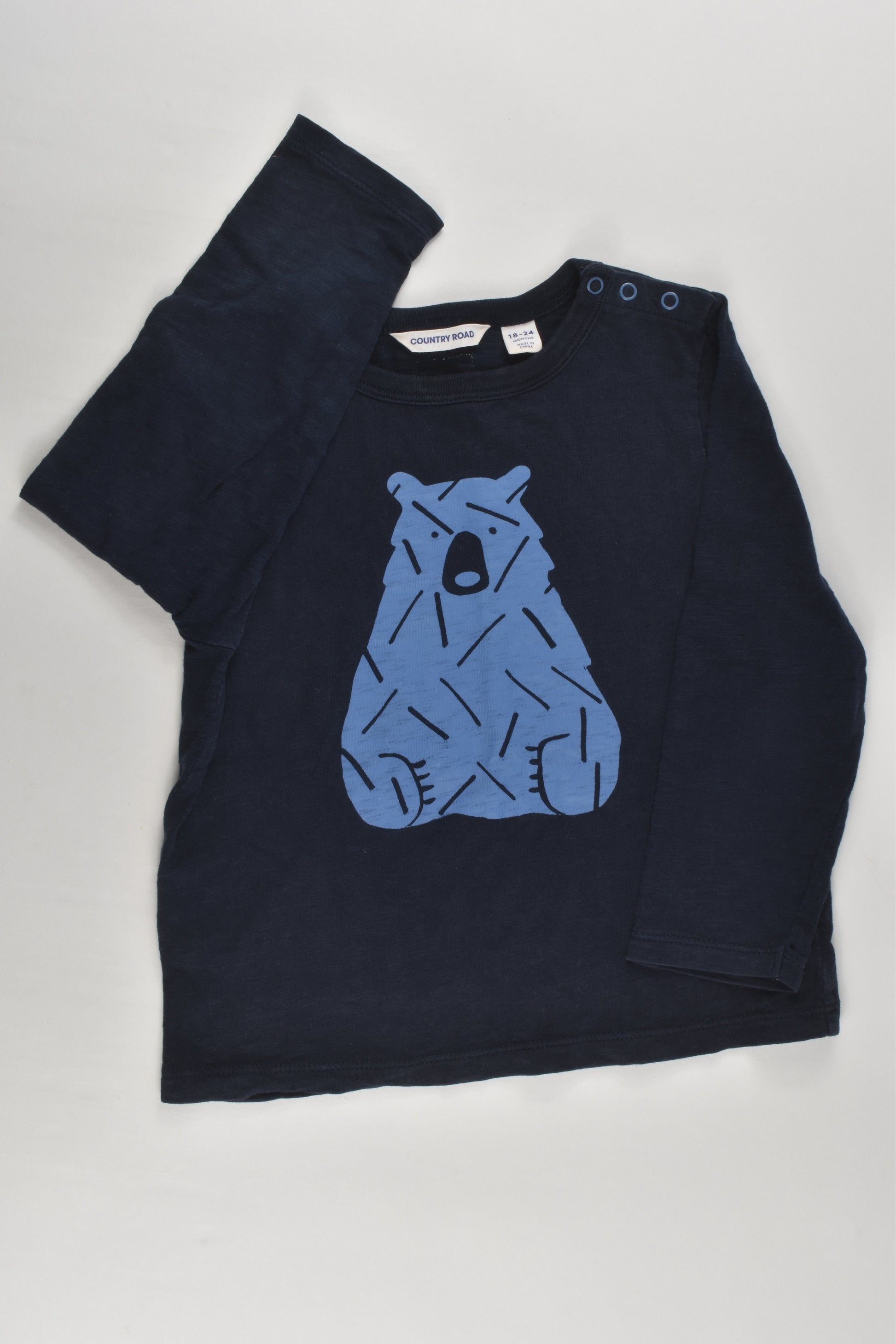 Country Road Size 2 (18-24 months) Bear Top