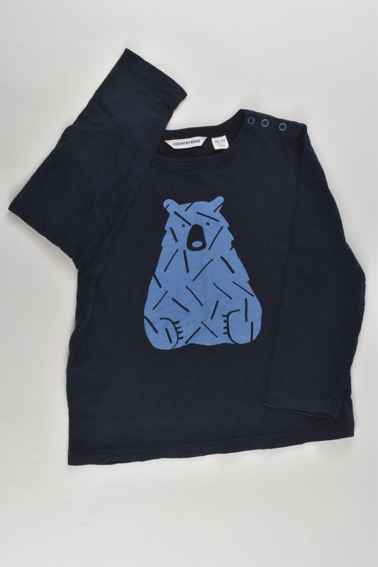 Country Road Size 2 (18-24 months) Bear Top