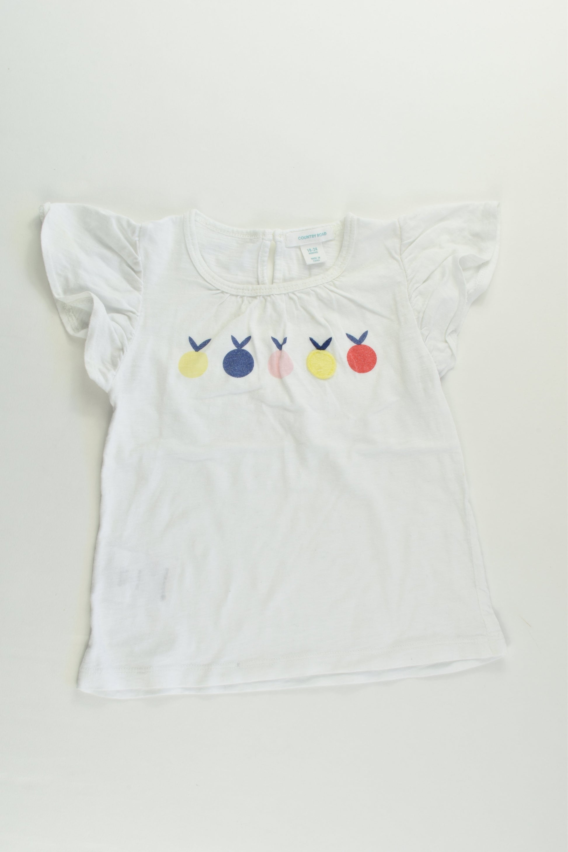 Country Road Size 2 (18-24 months) Fruit T-shirt