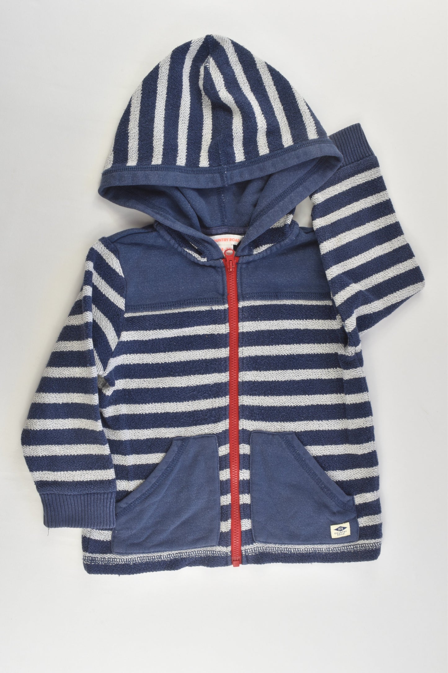 Country Road Size 2 (18-24 months) Hooded Jumper