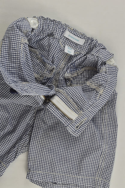 Country Road Size 2 (18-24 months) Lightweight Checked Shorts