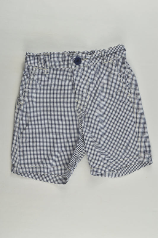Country Road Size 2 (18-24 months) Lightweight Checked Shorts