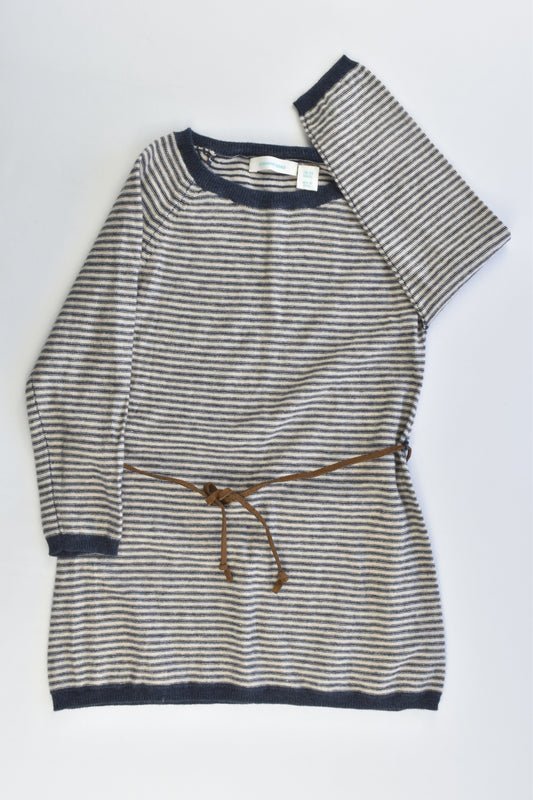 Country Road Size 2 (18-24 months) Striped Cotton/Angora Knitted Dress