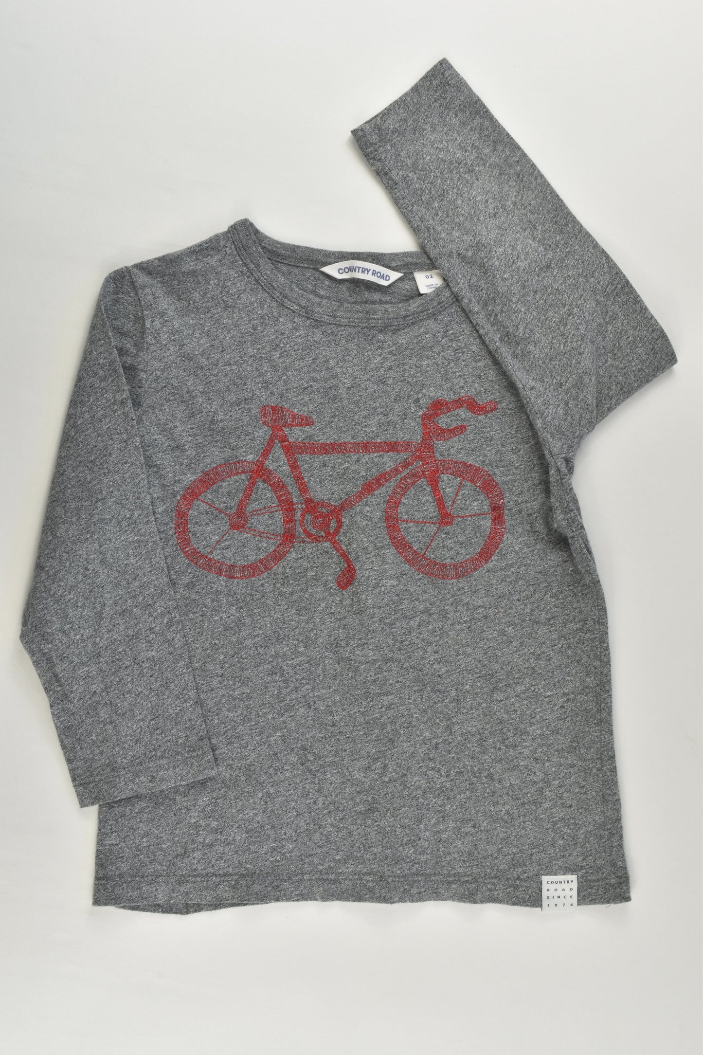Country Road Size 2 Bicycle Top