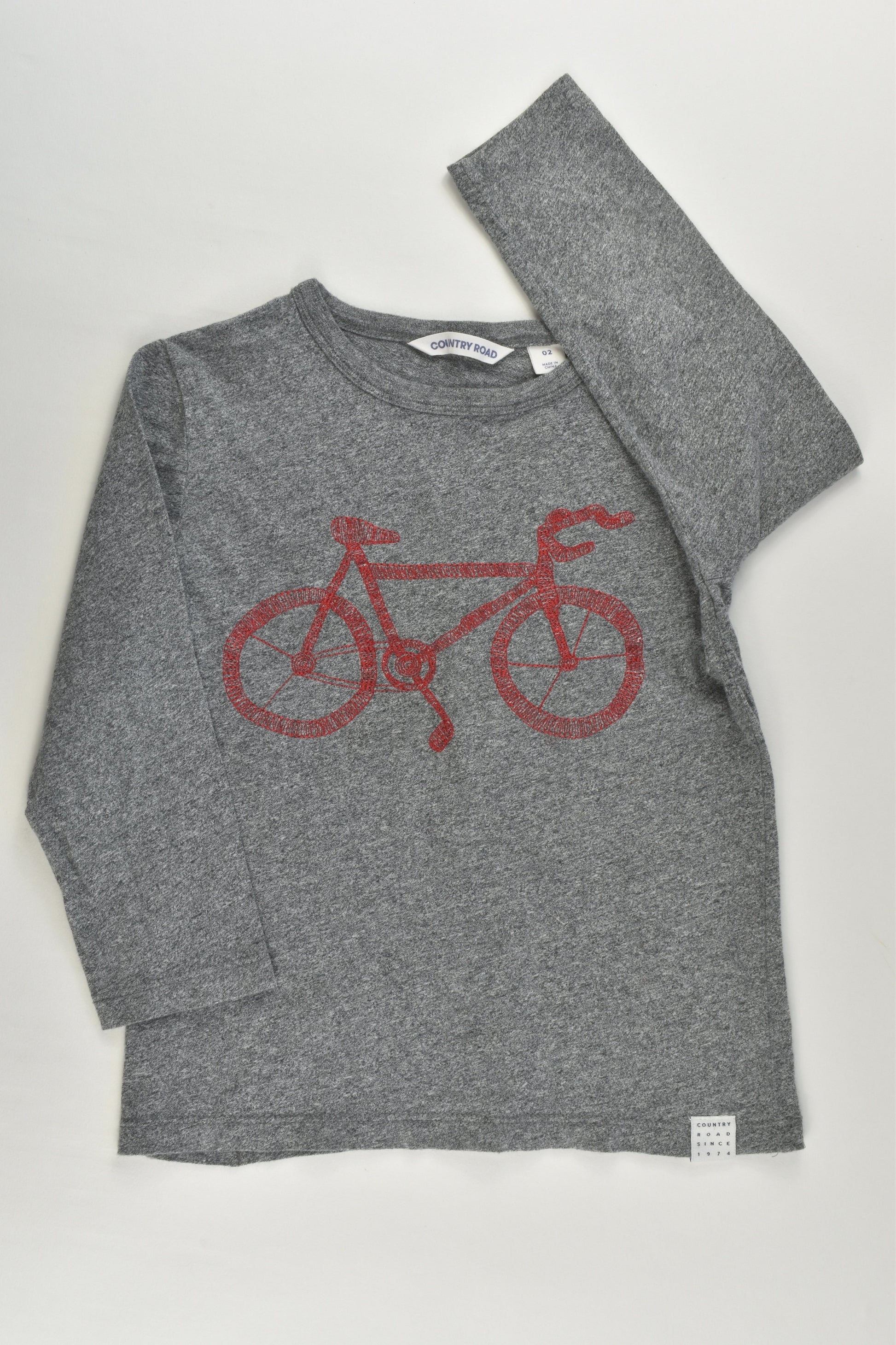 Country Road Size 2 Bicycle Top