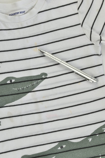 Country Road Size 2 Crocodile T-shirt