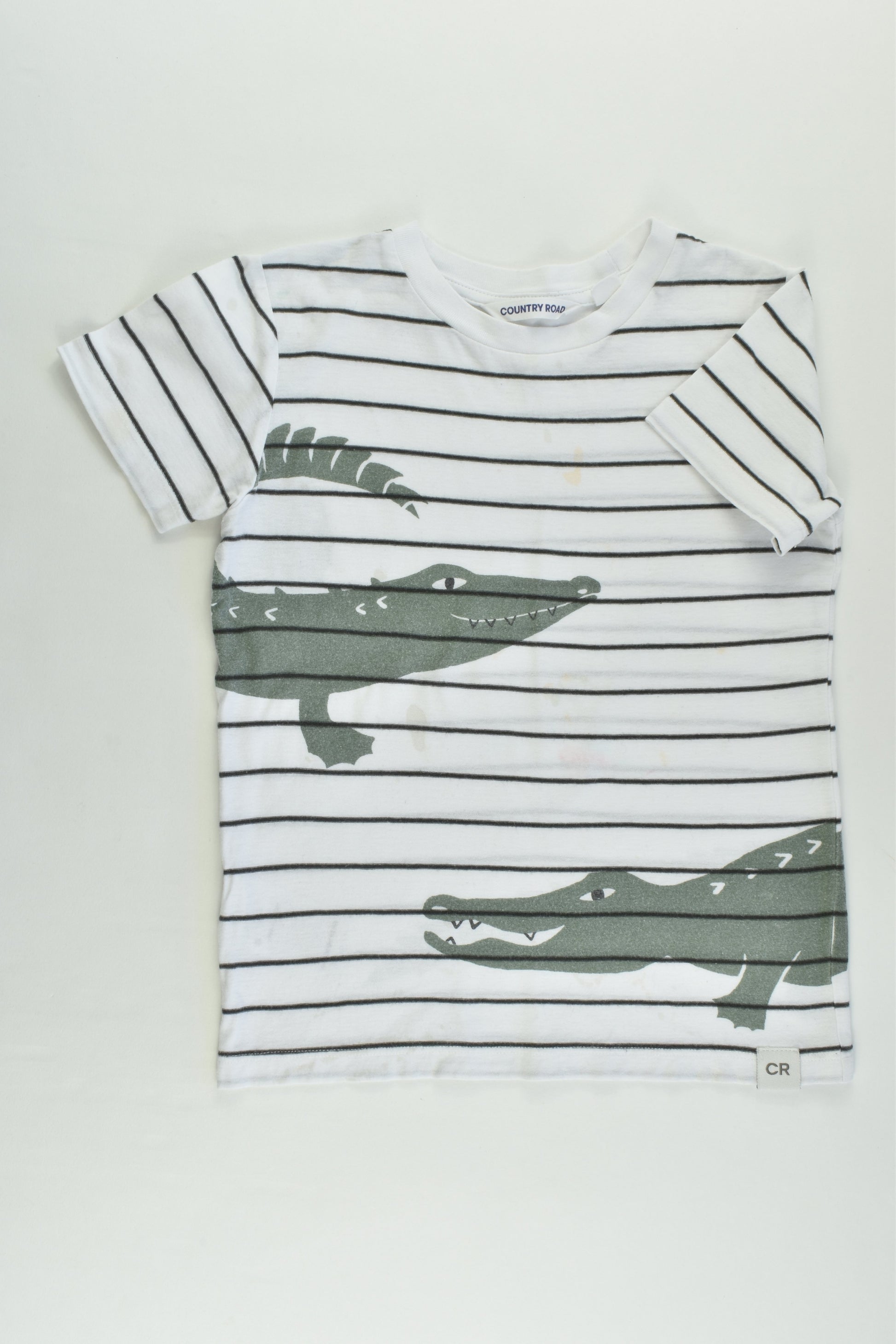 Country Road Size 2 Crocodile T-shirt