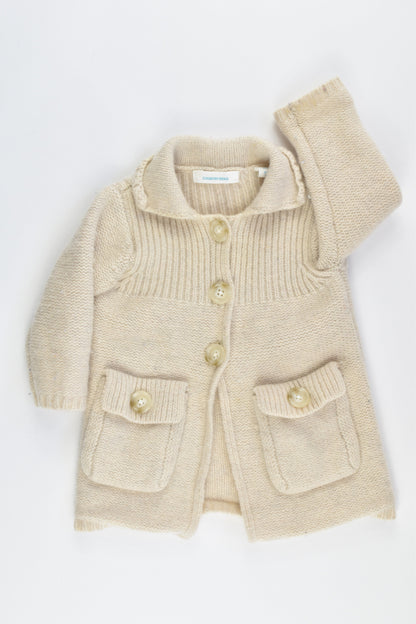 Country Road Size 3-6 months 100% Wool Cardigan