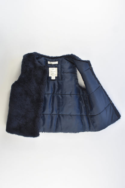Country Road Size 4 Lined Lightly Padded Fluffy Vest