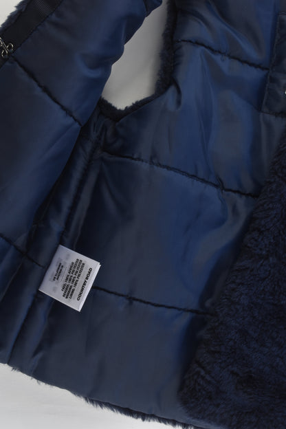 Country Road Size 4 Lined Lightly Padded Fluffy Vest