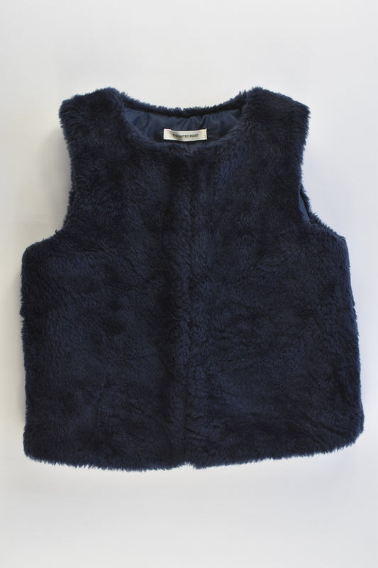Country Road Size 4 Lined Lightly Padded Fluffy Vest