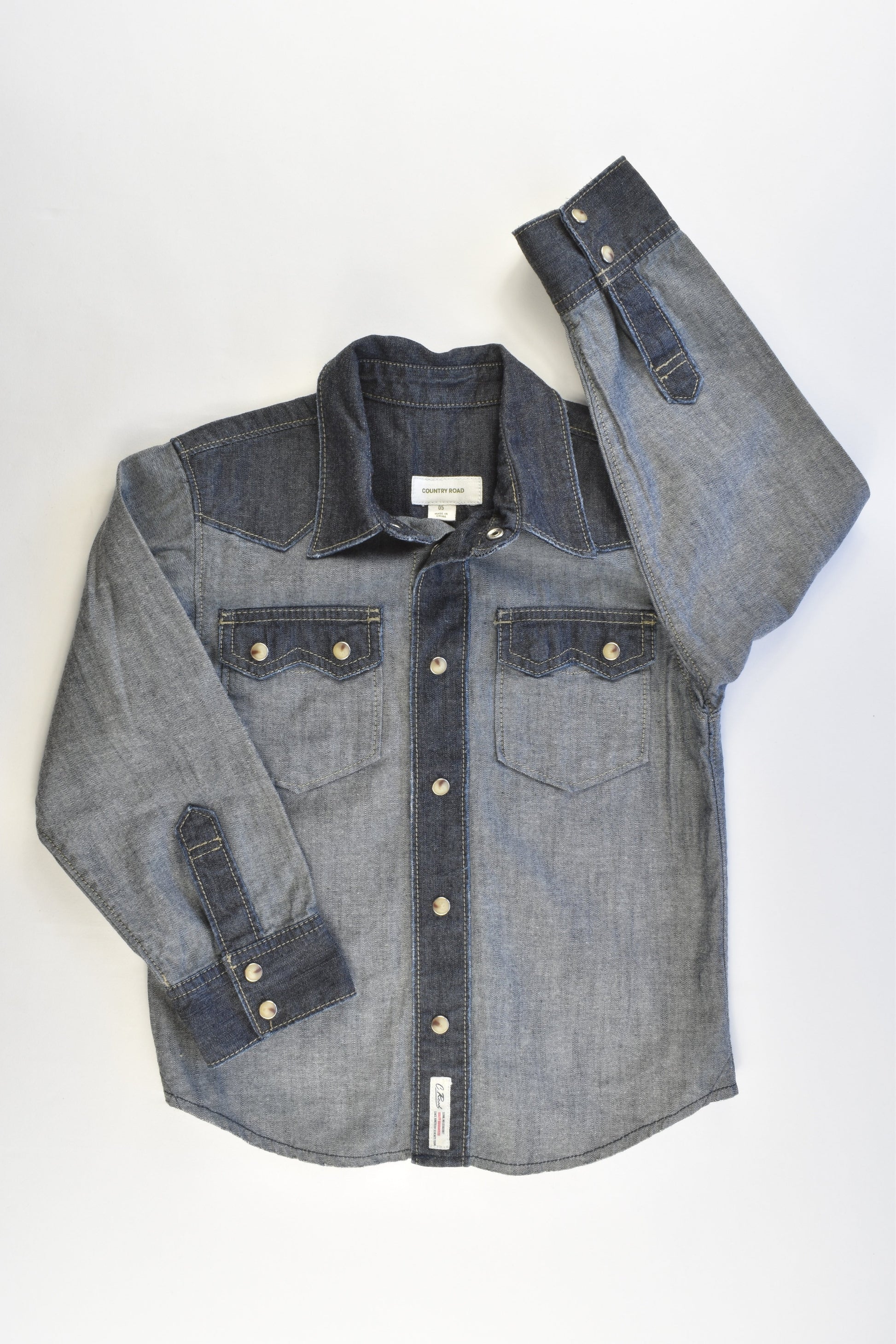 Country Road Size 5 Denim Shirt