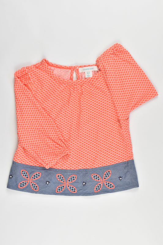 Country Road Size 6-12 months Top