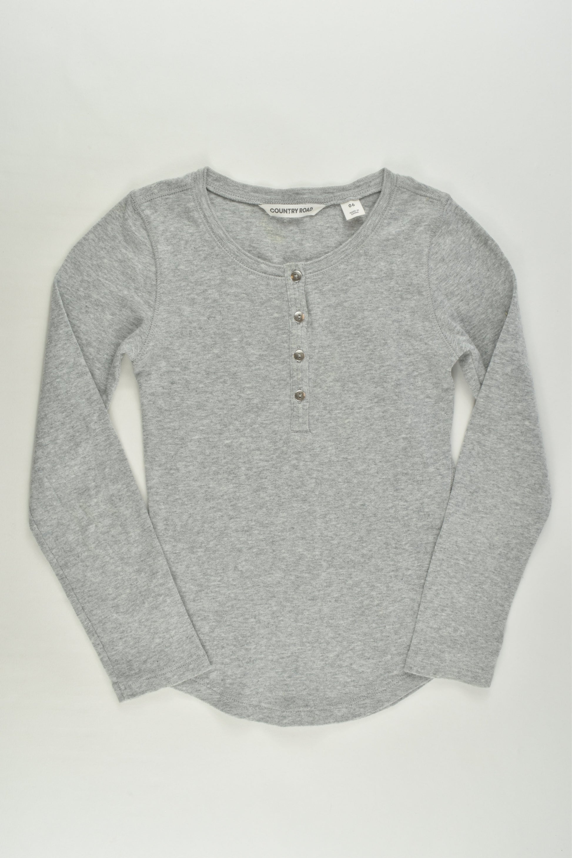 Country Road Size 6 Grey Top
