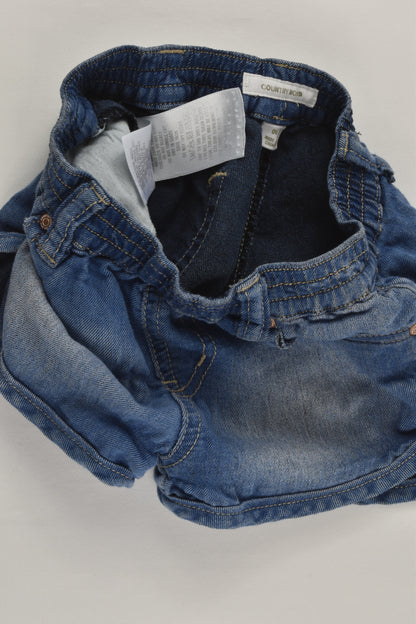 Country Road Size 6 Lightweight Denim Shorts
