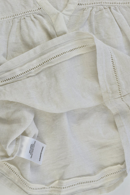 Country Road Size 6 Linen/Cotton Blouse