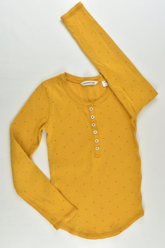 Country Road Size 6 Mustard Top