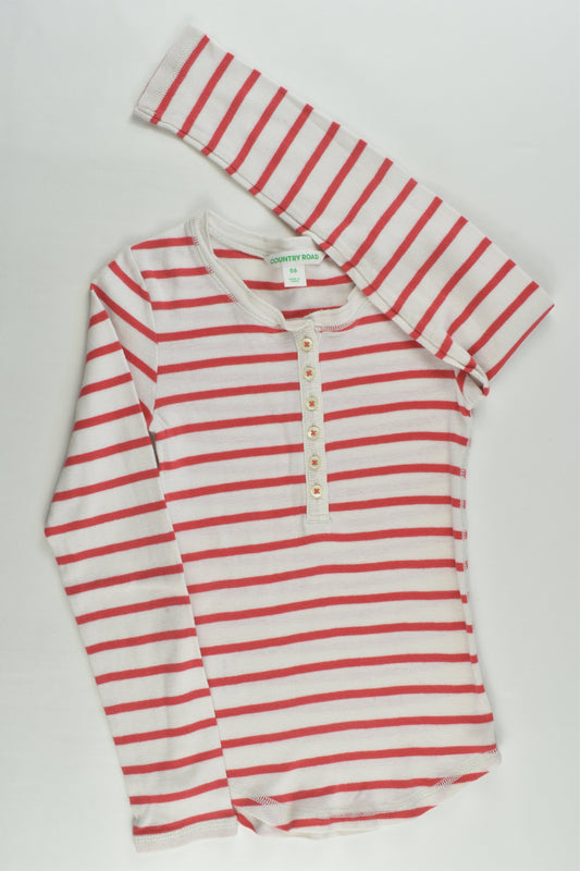 Country Road Size 6 Striped Top