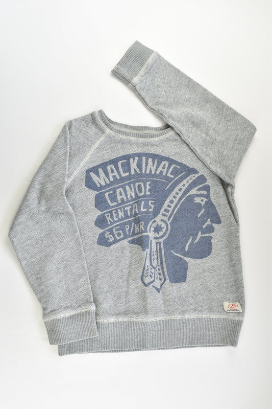 Country Road Size 7 'Canoe Rentals' Sweater