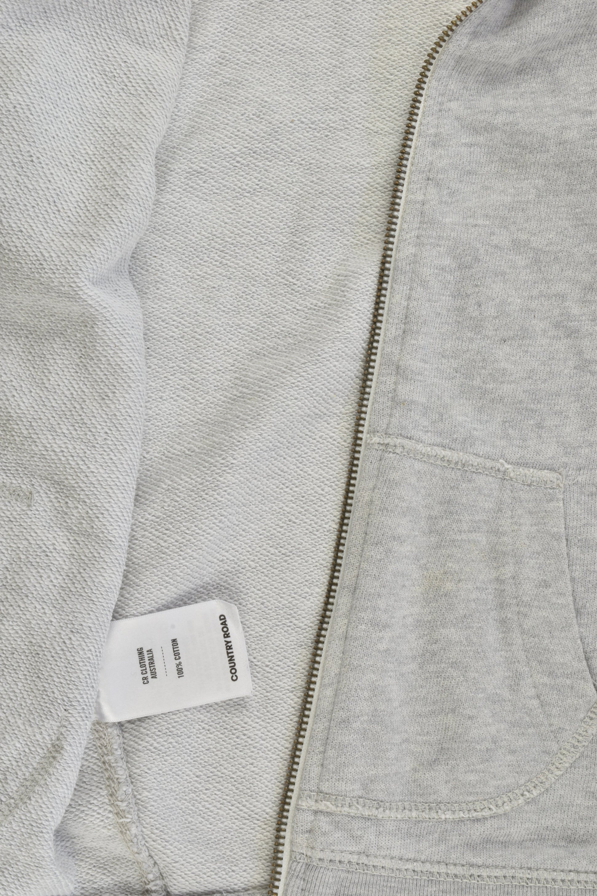 Country Road Size 7 Zip Hooded Jumper