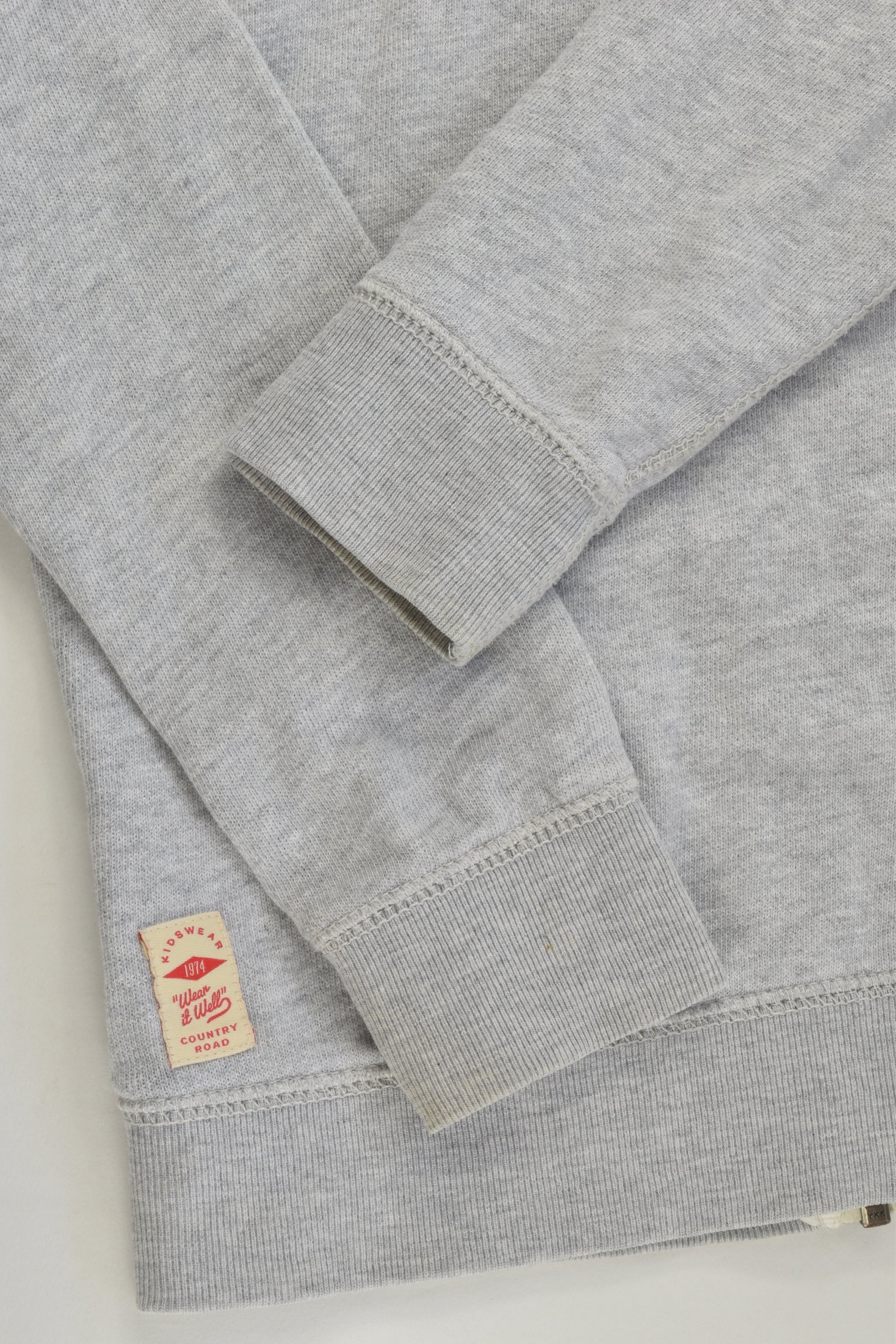 Country Road Size 7 Zip Hooded Jumper