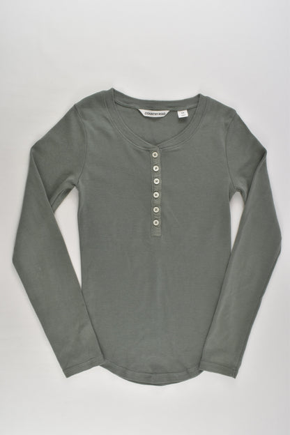 Country Road Size 8 Green Top
