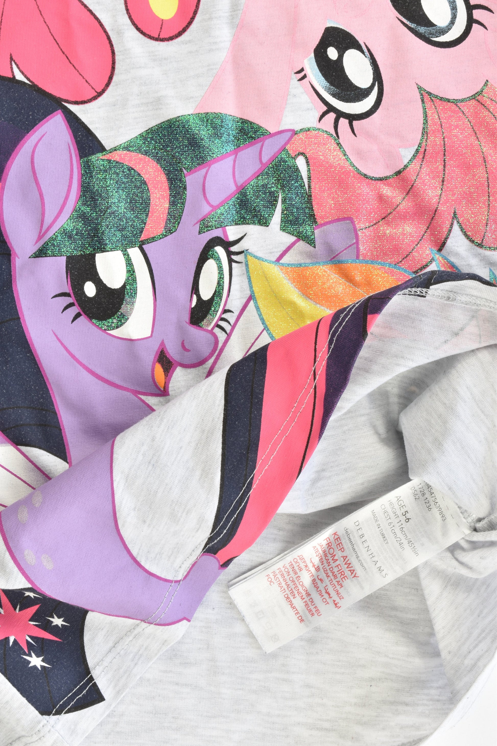 Debenhams Size 5-6 (116 cm) My Little Pony Top