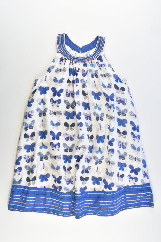 Debenhams Size 6 (116 cm) Lined Butterflies Dress
