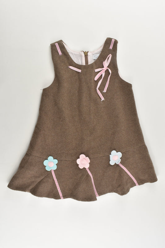 Deux Par Deux Size 2 Lined Winter Dress