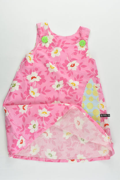 Dilly Dally Designs Size approx 2-3 Handmade Dress