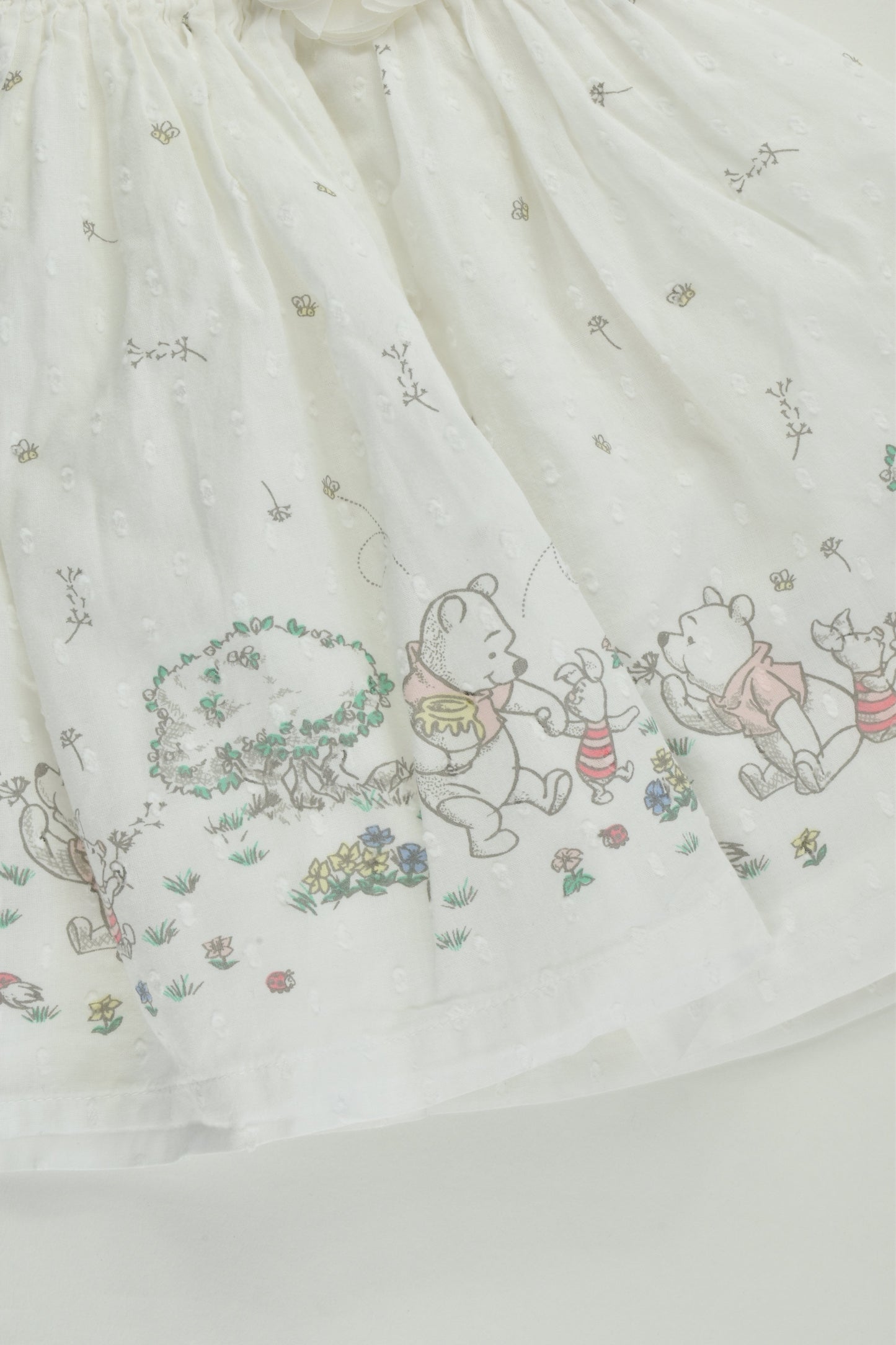 Disney Baby at George Size 0 (6-9 months, 68-74 cm) Winnie The Pooh Lined Dress
