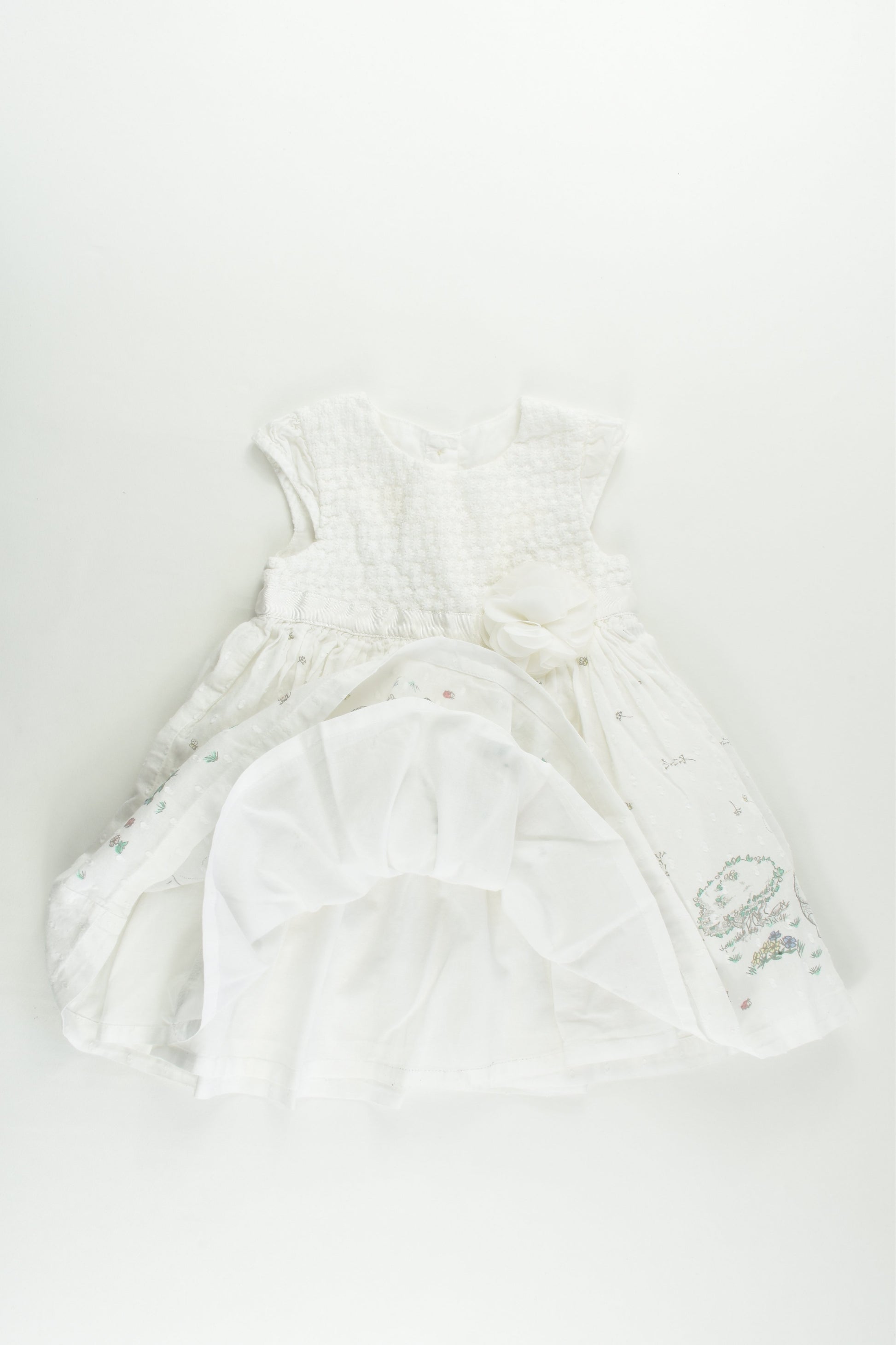 Disney Baby at George Size 0 (6-9 months, 68-74 cm) Winnie The Pooh Lined Dress
