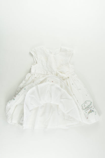 Disney Baby at George Size 0 (6-9 months, 68-74 cm) Winnie The Pooh Lined Dress