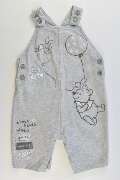 Disney Baby at George Size 0 (9-12 months, 74-80 cm) Winnie The Pooh Short Overalls