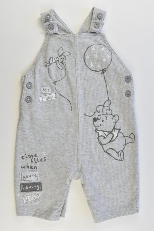 Disney Baby at George Size 0 (9-12 months, 74-80 cm) Winnie The Pooh Short Overalls