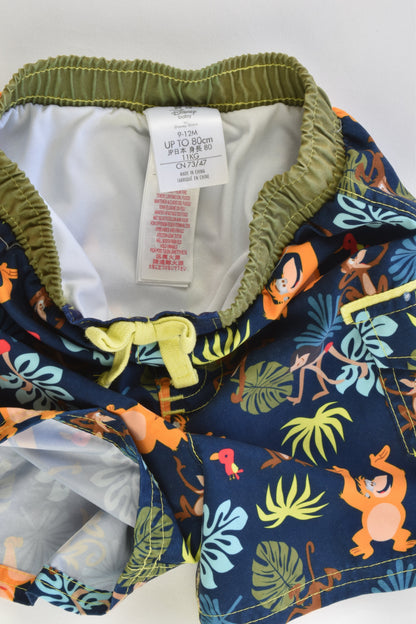 Disney Baby by Disney Store Size 9-12 months Jungle Book Board Shorts