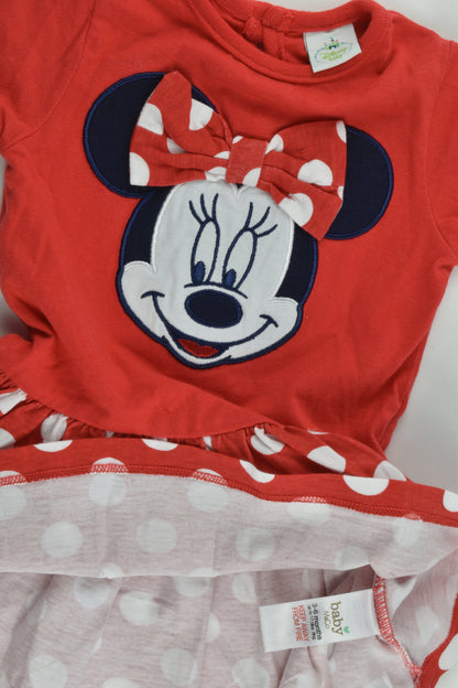Disney Baby by M&Co Size 00 (3-6 months) Minnie Mouse Dress