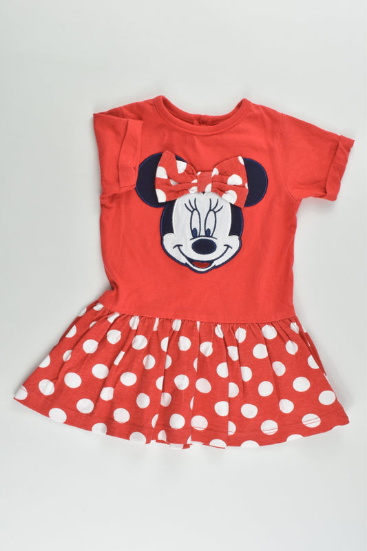Disney Baby by M&Co Size 00 (3-6 months) Minnie Mouse Dress
