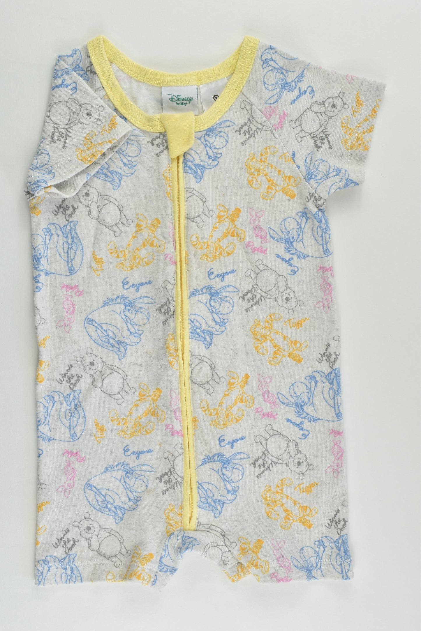 Disney Baby Size 0 (6-12 months) Winnie The Pooh Short Romper