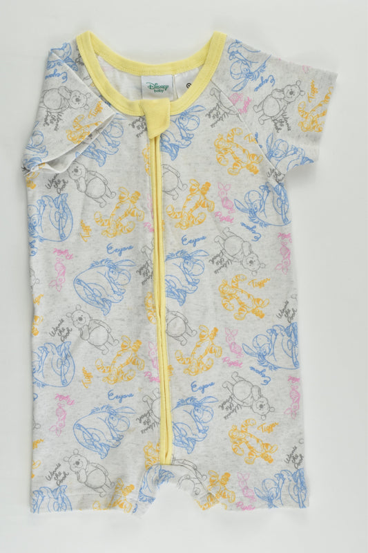 Disney Baby Size 0 (6-12 months) Winnie The Pooh Short Romper