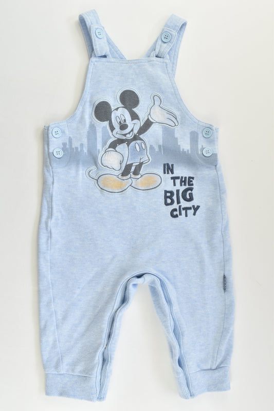 Disney Baby Size 0 (6-9 months) Mickey Mouse 'In The City' Overalls
