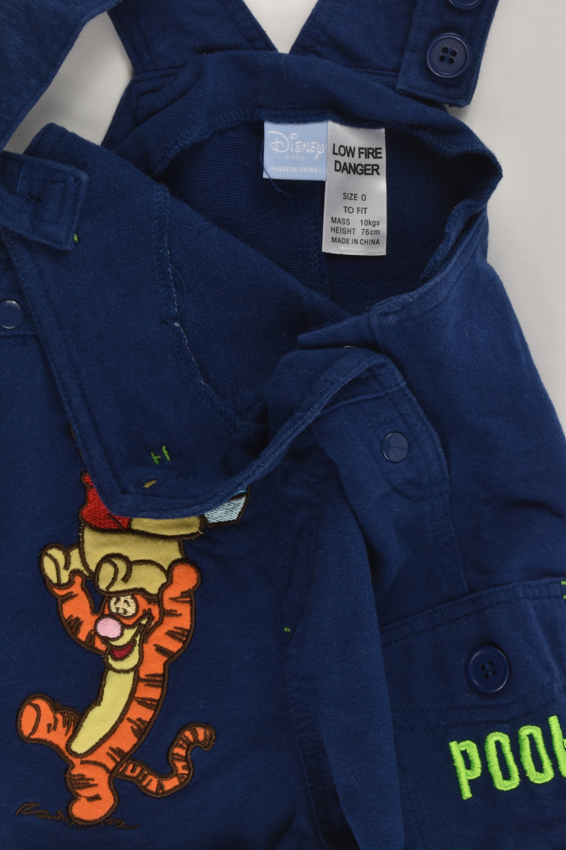 Disney Baby Size Winnie The Pooh Short Overalls – MiniMe