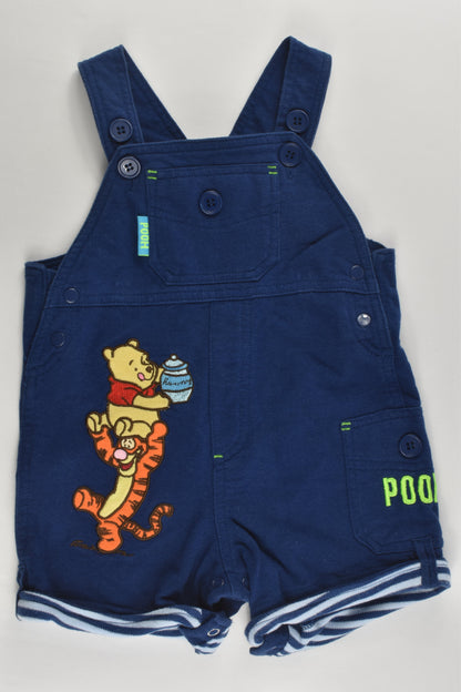 Disney Baby Size 0 Winnie The Pooh Short Overalls