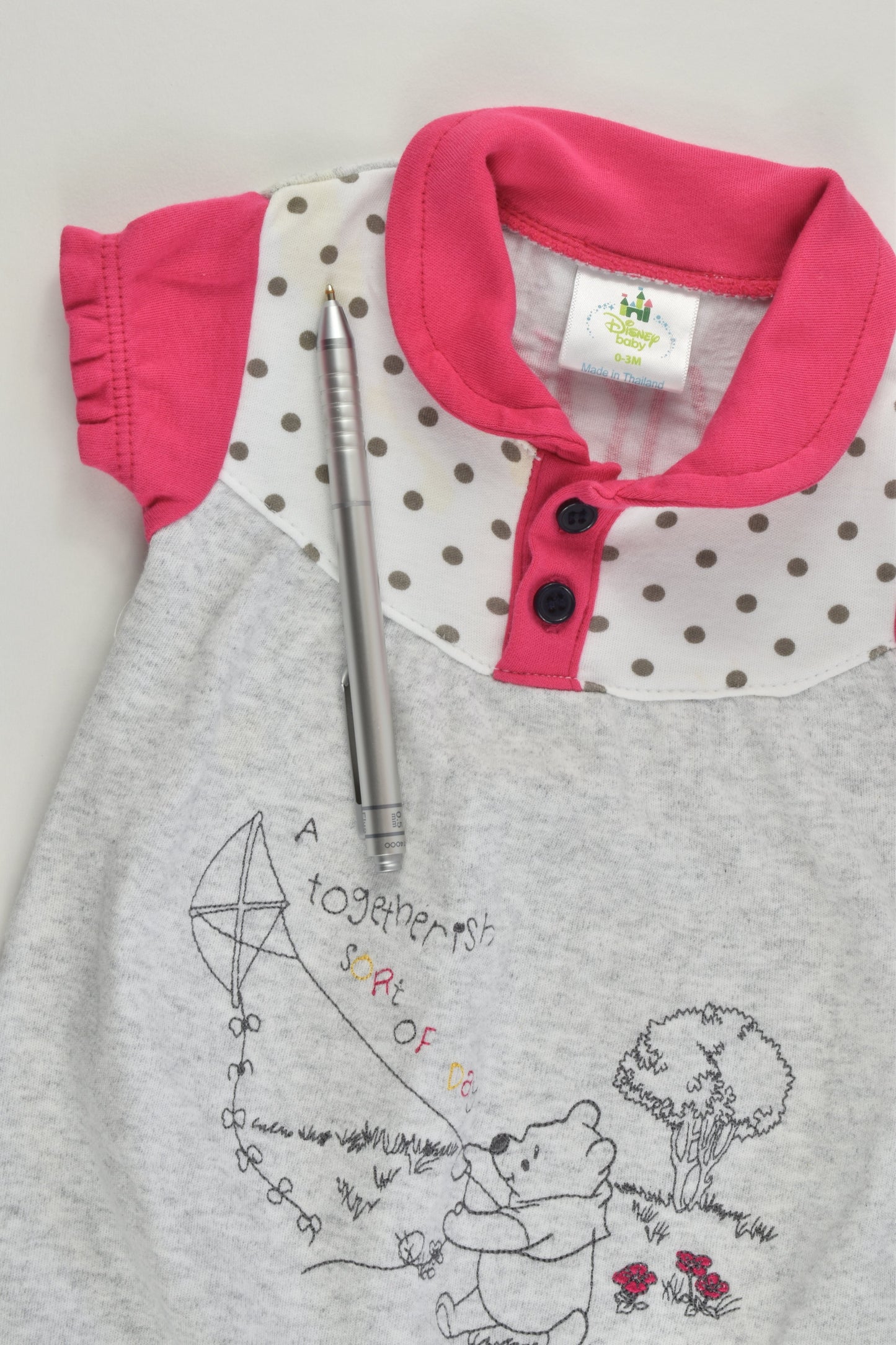 Disney Baby Size 000 (0-3 months) Winnie The Pooh Short Romper