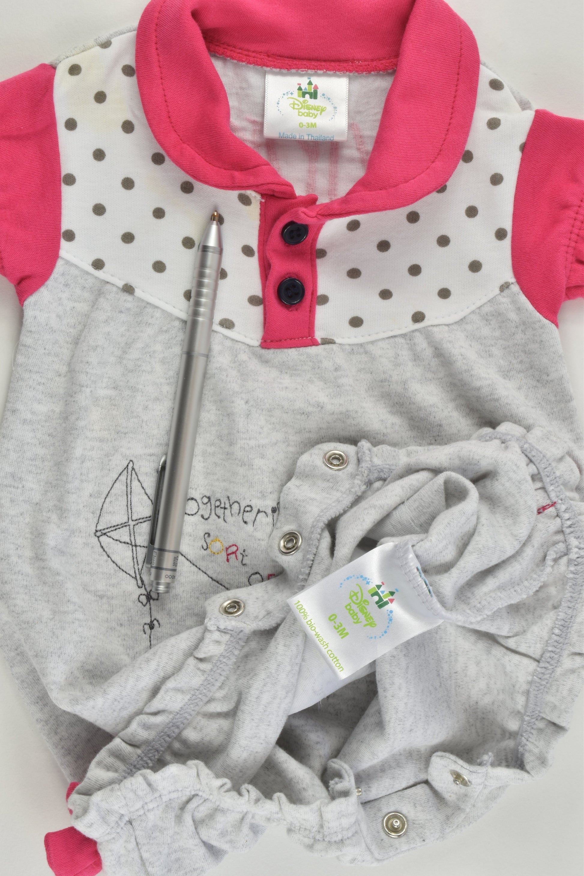 Disney Baby Size 000 (0-3 months) Winnie The Pooh Short Romper